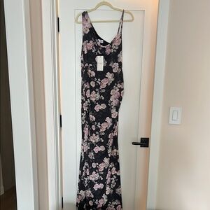 Club L London Black Sleeveless Maxi Dress for Weddings